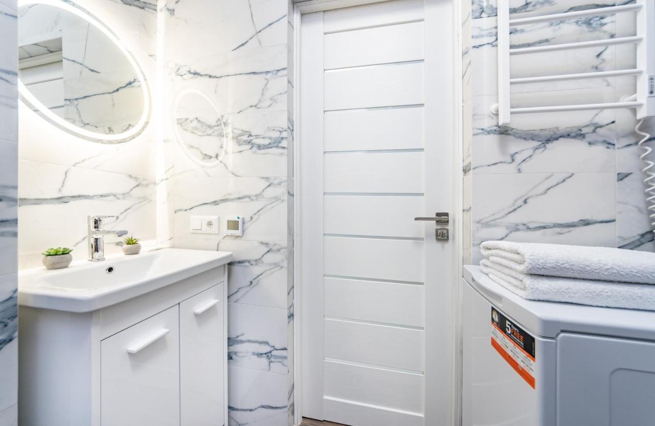 Flatrent Olympic Park, Метро Бориспільська Поруч! كييف المظهر الخارجي الصورة
