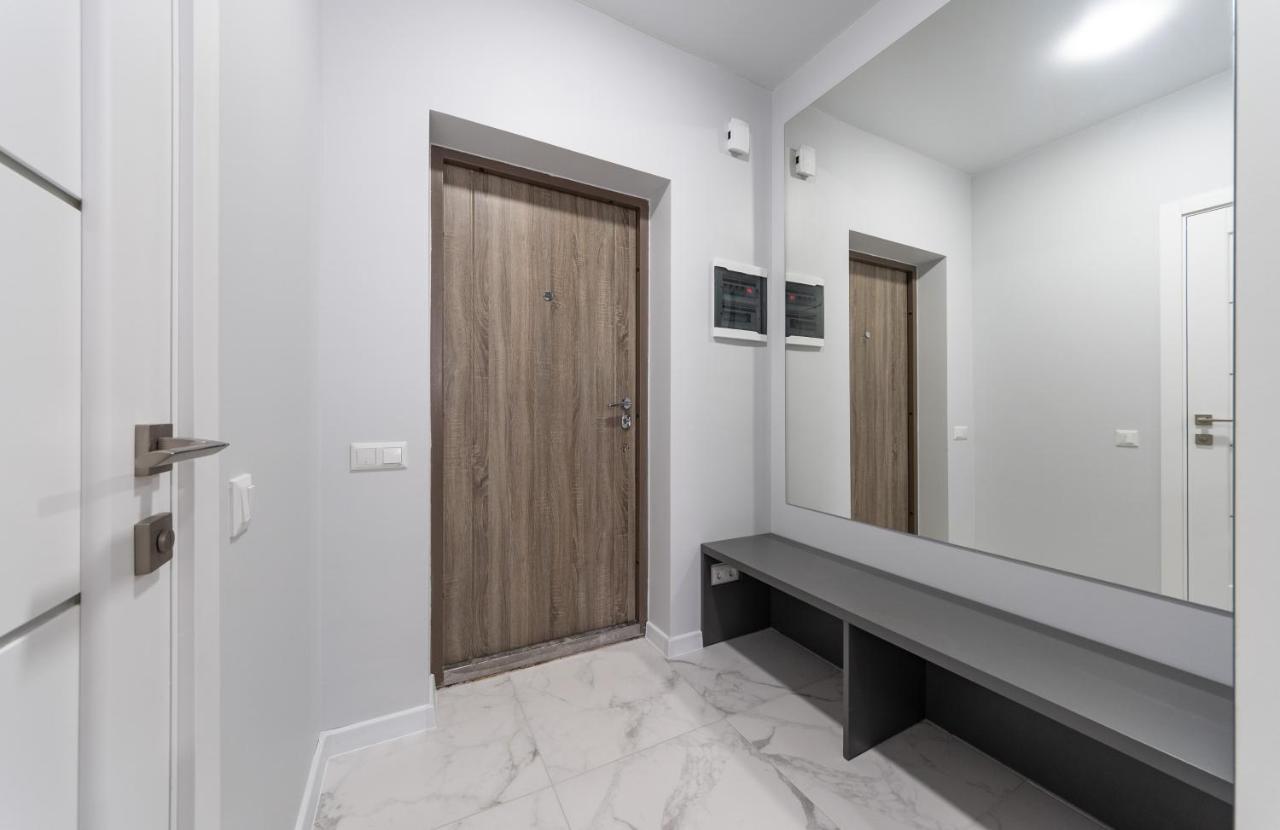 Flatrent Olympic Park, Метро Бориспільська Поруч! كييف المظهر الخارجي الصورة