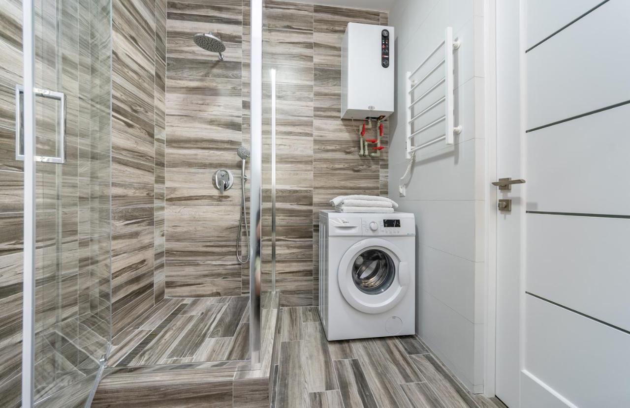 Flatrent Olympic Park, Метро Бориспільська Поруч! كييف المظهر الخارجي الصورة