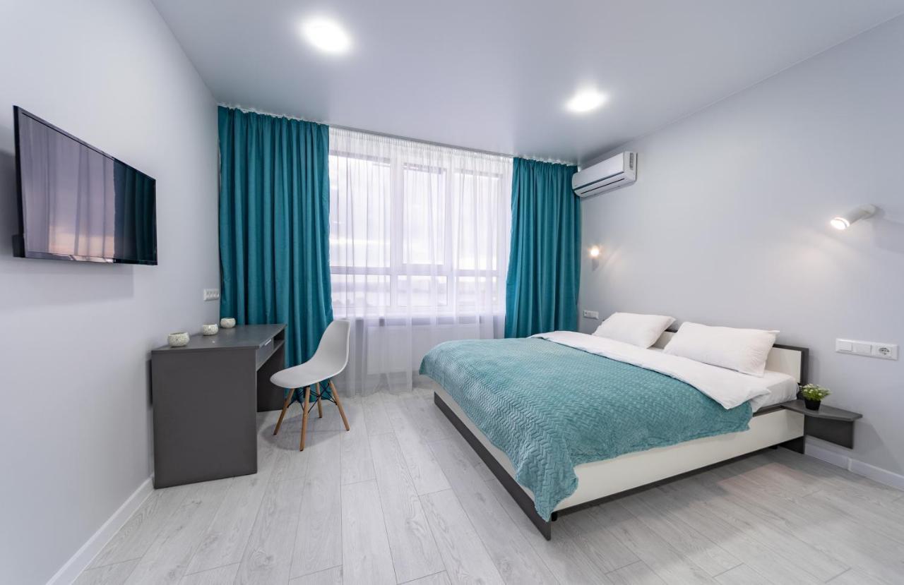 Flatrent Olympic Park, Метро Бориспільська Поруч! كييف المظهر الخارجي الصورة