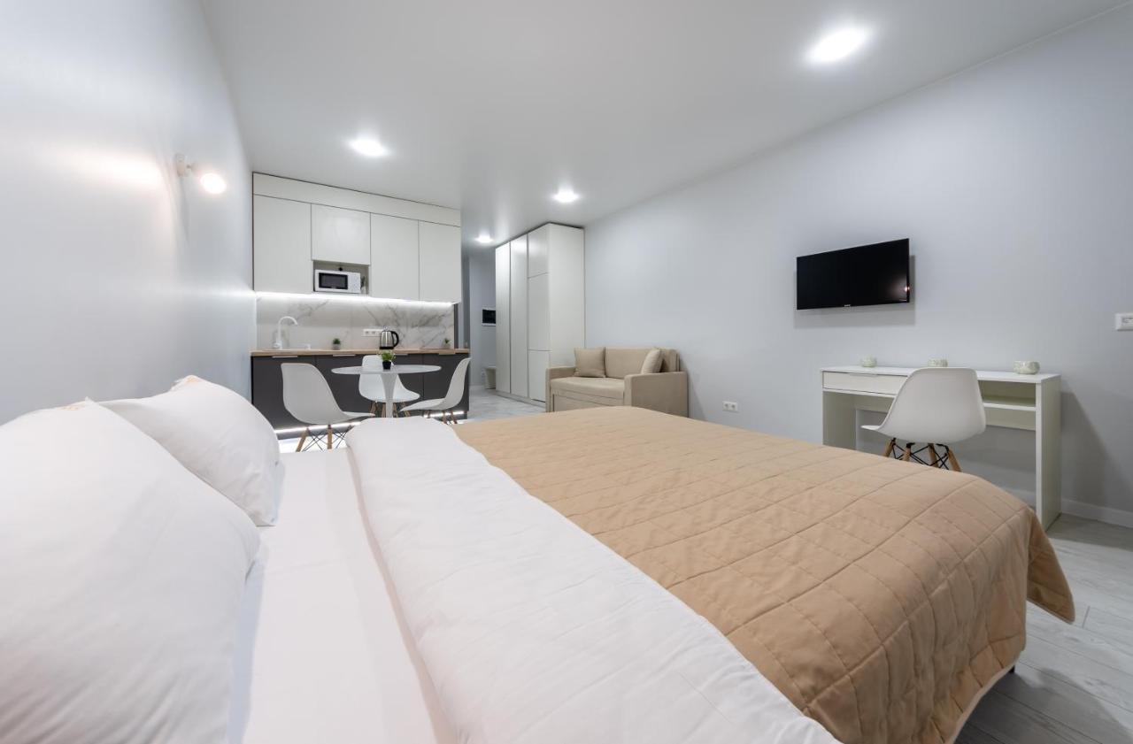 Flatrent Olympic Park, Метро Бориспільська Поруч! كييف المظهر الخارجي الصورة